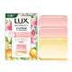 LUX Amino Acid Pure Crystal Soap Peach 95gx2+Citrus 95g