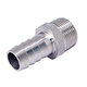 Hasdick 304 stainless steel pagoda connector hexagonal leather pipe connector hose connector 1*25mm