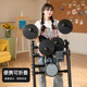 Zhujiang Aimosen AD-1S mesh electric drum for children beginners professional portable outdoor electronic drum stand drum