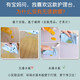 Tianjiao Beibei Europäische Holzbabywindel Tisch Multifunktionales kleines Bett BB Bade- und Schminktisch Baby Berührender Tisch weiße dunkle Farbe Klassische dunkle Mahagoni-Trennwand Nicht-Solid-Holz + Baumwollpolster