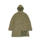 Maden Workwear American Retro M47 Park Fleece Kapuze-Militärmantel mit mittlerer Länge warme dicke Baumwolljacke Herren Winter Military Green S