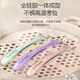 可菲尼（cofene）宝宝硅胶勺子婴儿餐具辅食勺新生儿喂水果泥喂米粉吃饭软勺全硅胶 薄荷绿（2只装）+收纳盒