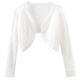 VEOX cardigan shawl for women early autumn blouse with thin hot girls wearing small coats and spring fragrance 9913 black 2XL 136-160Jin[Jin equals 0.5 kg][High quality]