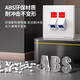 AMPCOM fiber panel socket single port 86 type telecommunication grade LC duplex dual core single mode fiber jumper fiber cable tail fiber coupler flange docking wall mother seat AM86LC01