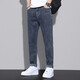 
Xiao Xueling jeans men's summer 2025 new thin pants men's trendy brand straight loose nine-point pants versatile men's clothing 6621 black + 6621 blue 33