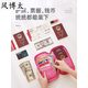 PUPAN PASPORT PASPORT Protective Passport Passport Paquete plegable Packing Cover Protective Viaje al extranjero Modelo corto - Pequeño gris