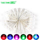 5MM LED lamp bead light emitting diode straw hat foggy white hair white emerald green blue yellow purple colorful slow flash 5MM foggy white hair red long legs (25 pcs)