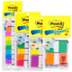 
3M report sticker extraction type indicator label paper notebook instructions page folder transparent anti-stick sticker water color bookmark fluorescent sticker index sticker student key classification One pack 683-6CF