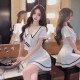 Ropa de trabajo técnico de aoji sexy uniforme jk de manga corta