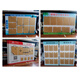 
Shangke B2694 PVC information card company announcement column property publicity column notification column display board PVC base plate + 7 A4 insert boxes