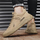 Changxiang Huili Arbeitsschuhe Männer, die lange Zeit an Baustellen arbeiten, wasserdichte, gleitungsresistente, kräftig-resistente Arbeitsschuhe Frühlings- und Sommerarbeitsschutzschuhe Männer Khaki 39