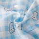Pitt Pitt Pitt Girls Underwear Algodón de esquina plana sin recortar los pantalones cortos para niños de tamaño infantil de tamaño mediano Baby Boxer Algodón 11155 Púrpura Grid Girl [Four Corner Cotton Style] 4 piezas 140 cm de altura 130-140cm 50-63 Jin [Jin equivale a 0.5 kg]
