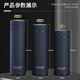
Fuguang thermos cup for men and women 316 stainless steel water cup tea cup business custom gift cup lettering large capacity cup 420ML ink blue [316 stainless steel + matte]