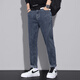 Cotton Jeans Herren Frühlings- und Herbst-Männer losen geraden Harem Hosen Trendy Brand Herrenhosen Herren lässige vielseitige Hosen Männer 6621 Schwarzer regulär + 6621 Schwarze reguläre 28 Größen (90 Jin [Jin gleich 0,5 kg] -105 Jin [Jin gleich 0,5 kg]))