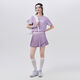 Kumpoo Badminton Sports Sports Sports High Winist A-Line Falda ANTI-EXPOSICIÓN AMPOSICIÓN SMOTADA FALDITA PLATADA PLATADA K242W-7031 WHITE XS