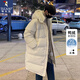 Specht (Tucano) Jiujiang 90 White Ente Down Jacke Männer mitten im Winter neuer Schüler dicker loser Kleidung Herrenjacke schwarz xl