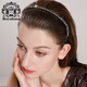 Royalsasa (Royalsasa) Fashionable, Bands de cheveux à dentés combinaison 2 pièces Set ACCESSOIRES DE CHEVEUX CHEAUX ANTI-SLIP CARD
