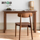 Genji Wood Language Solid Wood New Chinese Style Desk Black Walnut Calligraphy Desk Desk Zen Painting Desk 1.6m