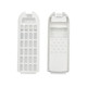 Accesorios de bolsas de filtro de lavadora Huixi Adecuados para Haier XQB120-F826 EMS70BZ58W Filtro de chips de alambre bolsillo No. 79 Filtro horizontal de cuatro verticales seis [2 paquetes]