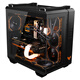 AMD ASUS family bucket Ryzen R9 9950X assembled computer host RTX5080 game live broadcast AI design rendering editing host desktop complete machine diy assembly machine R9 9950X+RX9070XT host丨Configuration four host kit