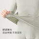 Modal 80S high-stack ultra-fine men's markless underwear thin autumn clothes and autumn pants V-neck youth thermal underwear set base shirt White 80 thin suit XL (175) Recommended 120-140Jin [Jin equals 0.5 kg]
