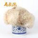 Ma Juyuan middle-aged and elderly men's winter handmade fur fashion casual hat yellow 58cm