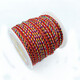 Kalevin five-color thread diy braided five-color red rope Dragon Boat Festival multi-colored thread braided bracelet necklace diamond beaded thread multi-colored rope small bundle 1.5mm 10 meters or so
