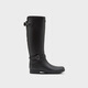 Botas de lluvia British British Botas Rain Bots Women's Women Imploud Rain Rain Boots Rain Rain Boots Women's Outer Knight Boots Botas Botas largas para mujeres Negro/Blk 37