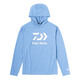 DAIWA 24 spring and summer DE-3424 sunshade quick-drying hoodie pullover long-sleeved sweatshirt fishing suit white L