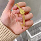 Gu Hao Shuibibei Jewelry Showroom New Gold 999 Retro Queen Redonde