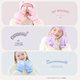 Hello Kitty children's gloves winter skiing waterproof and warm girl student Kulomi girl baby half finger outdoor snow windproof Kulomi purple C3878 recommended for 7-10 years old