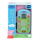 VTECH (VTech) Kindermobile Spielzeug Peppa Pig English Dialog Puzzle Geschenk Frühes Bildungsmaschin-Telefon 0-3 Jahre altes Geschenk
