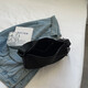 Jingzhi Casual Nylon -Tasche für Frauen im Herbst und Winter Neue modische Umhängetasche vielseitige Breitband -Crossbody -Kissen -Tasche Weiß und Blau