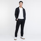 
Rosie O Men's Clothing [wool/black hooded jacket] Same as 24 Spring and Autumn Official Casual Jacket Jacket Black 2XL (54)