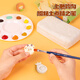 Deli 1000G глиняный каменный камень пластиковый глиняный глина Diy игрушечный керамический трехмерный скульптура Материал Натуральный воздух-сухой формирующий глиняный пластинин белый детский день рождения подарок на день рождения