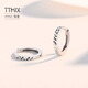 TTMIX platinum earrings for women pt950 platinum earrings simple fashionable earrings for girlfriend 1.5-1.7g
