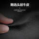 七匹狼钱包男士长款真牛皮卡包证件包手包送爸爸男友父亲节实用生日礼物