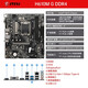 MSI (MSI) H610M/B760M mit Intel CPU-Set Motherboard H610M-G DDR4 (unterstützt ARGB) i3 12100 Lose Chips