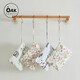 
OAK FAMILY baby waterproof bed hanging storage bag multifunctional diaper diaper portable storage bag cosmetic bag pom pom rabbit
