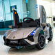 Love Children's Electric Car Four-wheel Car Children's Remote Control Toys 1-4 years old can sit on a boy and a girl's baby swaying stroller Flagship Yellow + 4-wheel drive 12V + Bluetooth + leather seat Double door + APP + remote control + self-driving + swing