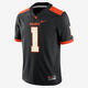 耐克（NIKE）男士运动T恤五分袖足球衣训练服休闲上衣速干Oregon AO9902 Black/Dark Grey 3XL