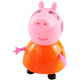 Peppa Pig's Toy Playback Le personnage de la famille Four Four Set Peppa's Full Dolls Family Six Girls Playground + Piggy 4 Boat with Rowing Boat
