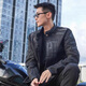 
Duhan Duhan motorcycle riding suit men and women motorcycle four-season jacket racing suit street commuter anti-fall knight suit D-082 black top-Glory version (upgraded back protection 2XL