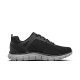 Skechers men's shoes sneakers mesh breathable casual shoes outdoor light cushioning shoes black/charcoal grey-698 41