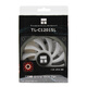 Limin Thermalright TL-C12015L 12v RGB 7-color fan thin fan 12cm cooling fan TL-C12015L [three-piece + 4-pin 1 minute 3-wire]