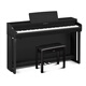 Yamaha Piano électrique CLP725 HALD HAMMER 88 ENFANTS ADULTS CLÉS CLP835 MÉNAGE HEUX HEUX DIGITAL CLP825 Piano électronique CLP825B Black Standard + ACCESSOIRES FULLE