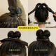 [Tapa de calavera alta] Clip de calabaza Grande de cola de cola grande Artefacto de accesorios para cabello anti-colapso Pequeño clip de agarre en la parte posterior de la cabeza Tamaño grande 2+ Tamaño mediano 2+ Tamaño pequeño 2 [6 paquetes]