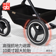 Good Kids (GB) Youth Edition GB828 Two-way lightweight high-landscape stroller can sit and lie down and fold the baby cart. Light khaki
