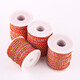 Kalevin five-color thread diy braided five-color red rope Dragon Boat Festival multi-colored thread braided bracelet necklace diamond beaded thread multi-colored rope small bundle 1.5mm 10 meters or so