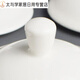 
OUOETY Hualeji Teapot Lid Single Lid Gold-edged Tea Cup Lid Ceramic Round White Dust-proof Conference Room Classic with Handle 9277 Single Gold Line Cover